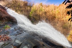 Bald River Falls from Side