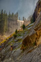 Vernal Falls and Mist Trail