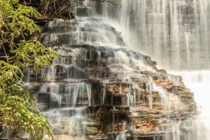 Benton Falls Closeup