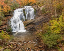 Bald River Falls in Autumn